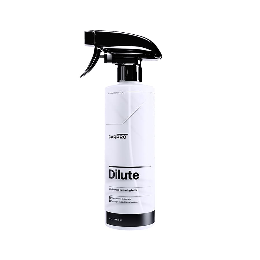 CarPro Dilute 1L Empty Bottle w/ Ratio Mixture CarPro Dilute 1L Empty Bottle w/ Ratio Mixture