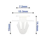 Body Clips Toyota YT1016