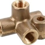 Brake Line Fitting 4 way Tee adapter 10mm x 1  metric MAFCO