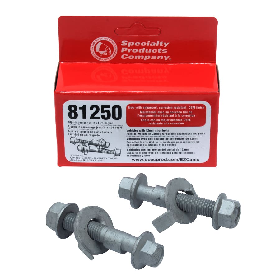 EZ Camber Bolt XR 12MM (All Asia & Europe with Struts) 81250 EZ Camber Bolt XR 12MM (All Asia & Europe with Struts) 81250