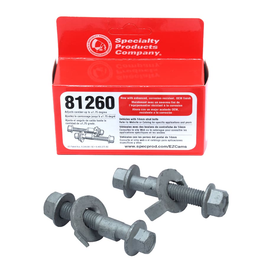 EZ Camber Bolt XR 14MM (All Asia & Europe with Struts) 81260 EZ Camber Bolt XR 14MM (All Asia & Europe with Struts) 81260