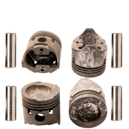 Pistons Ford Cortina, Escort OHV 1300, 1600 XFLOW CROSSFLOW, 80.985mm SET OF 4, 751M-6102HKA JCC - STD