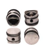 Pistons and Rings Ford Escort, Cortina 1300cc, 80.962mm SET OF 4, PS.5644 AE -+.040"/1.00mm