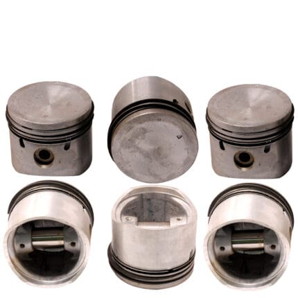 Pistons and Rings Vauxhall Velox, Cresta, Viscount, Ventora, Victor 3300, OHV 6Cyl, 92.075mm SET OF 6, 18598 AE -+.020"/0.50mm