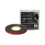 Tape Double Sided 3M Black 7/8" (06383)