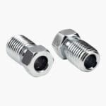 Brake Line Fitting 3/8" UNF X 24  3/16" Line- PBU752