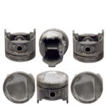 Pistons AMC Jeep CJ8 Scrambler 6Cyl., 95.25mm SET OF 6, 456P Federal Mogul -+.040"/1.00mm