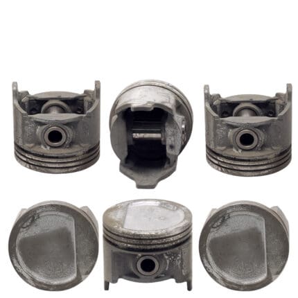 Pistons AMC Jeep CJ8 Scrambler 6Cyl., 95.25mm SET OF 6, 456P Federal Mogul -+.040"/1.00mm