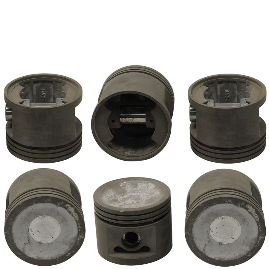 Pistons GM Buick 2.8 V6, 96.52mm SET OF 6, P524 Badger Pistons -+.020"/0.50mm Pistons GM Buick 2.8 V6, 96.52mm SET OF 6, P524 Badger Pistons - STD