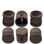 Pistons Rambler American 196 Eng., 79.375mm SET OF 6, P877 AE -+.040"/1.00mm