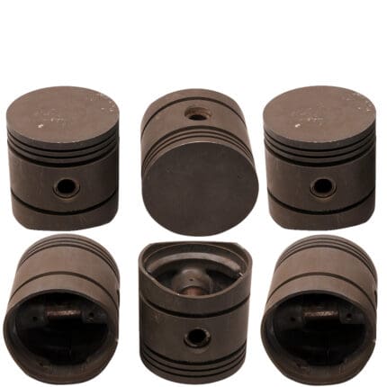 Pistons and Rings Bedford Enzed, 85.699mm SET OF 6, 10171 Repco -+.040"/1.00mm