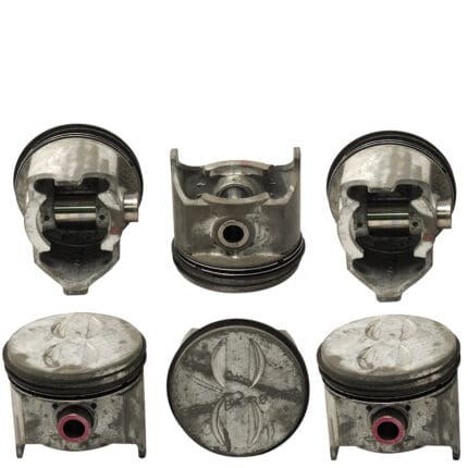 Pistons and Rings Chevrolet 230 Eng., 98.425mm SET OF 2, 14476 AE -+.040"/1.00mm