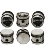 Pistons and Rings Chevrolet 261 Eng., 95.25mm SET OF 6, 13655 AE -+.060"/1.50mm