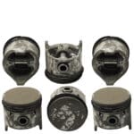 Pistons and Rings Chevrolet 194 Eng., 90.488mm SET OF 6, 16228 AE - STD