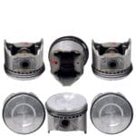 Pistons and Rings Ford, 93.472mm SET OF 6, RY2263P Repco -+.020"/0.50mm
