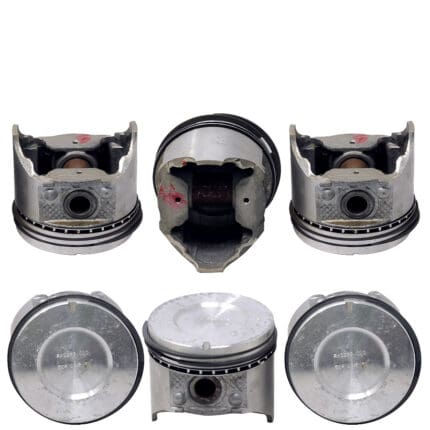Pistons and Rings Ford, 93.472mm SET OF 6, RY2263P Repco -+.020"/0.50mm