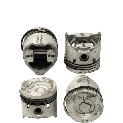 Pistons and Rings Ford Cortina, Escort 1300cc, 80.985mm SET OF 4, 18645 AE -+.040"/1.00mm