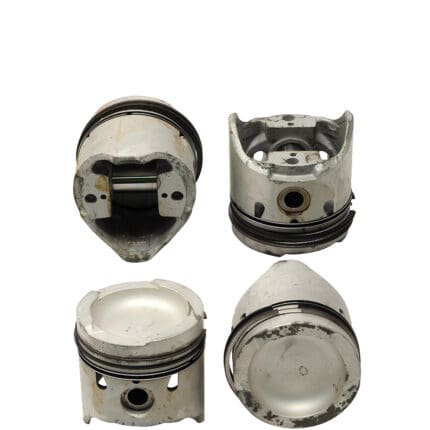 Pistons and Rings Ford Cortina, Escort 1600cc, 80.985mm SET OF 4, 18649 Enzed -+.020"/0.50mm