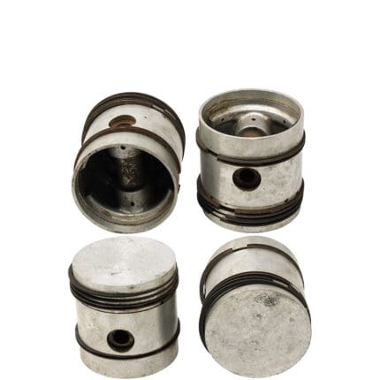 Pistons and Rings Ford Cortina MK1 1200cc, 80.95mm SET OF 4, 18400 AE -+.060"/1.50mm