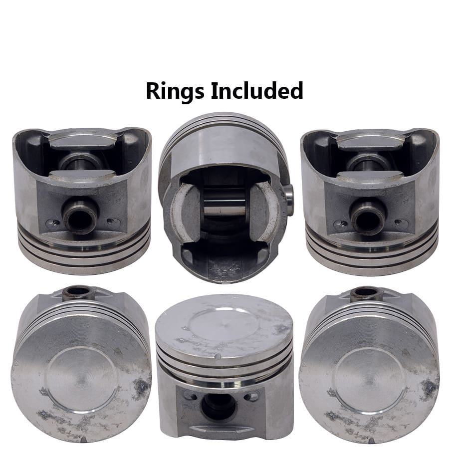 Pistons and Rings Holden, 92.107mm SET OF 6, 17616 Enzed - STD Pistons and Rings Holden, 92.107mm SET OF 6, 17616 Enzed - STD