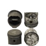 Pistons and Rings Mitsubishi Galant 2000 4G52, 84mm SET OF 4, 20343 AE -+.040"/1.00mm