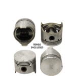 Pistons and Rings Toyota Celica, 88.5mm SET OF 4, RY2555P Repco -+.020"/0.50mm