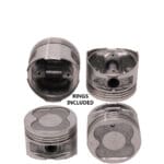 Pistons and Rings Toyota Corolla EE92, 81mm SET OF 4, 23936 AE - STD