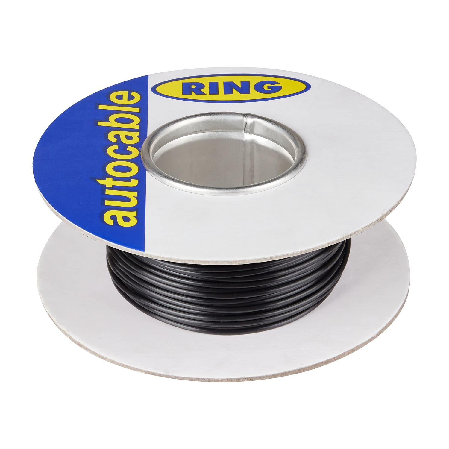 Wire Reel 18 Gauge (32/0.20mm) Single Core 8 AMP Black, RC0108B Ring Wire Reel 18 Gauge (32/0.20mm) Single Core 8 AMP Black, RC0108B Ring