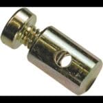 Solderless Nipple (Cable Screw) 1/4" UNF Brass MAFCO