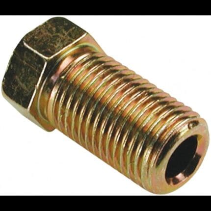Brake Line Fitting 10mm x1  3/16" Line LONG FULLY THREADED- B689 MAFCO