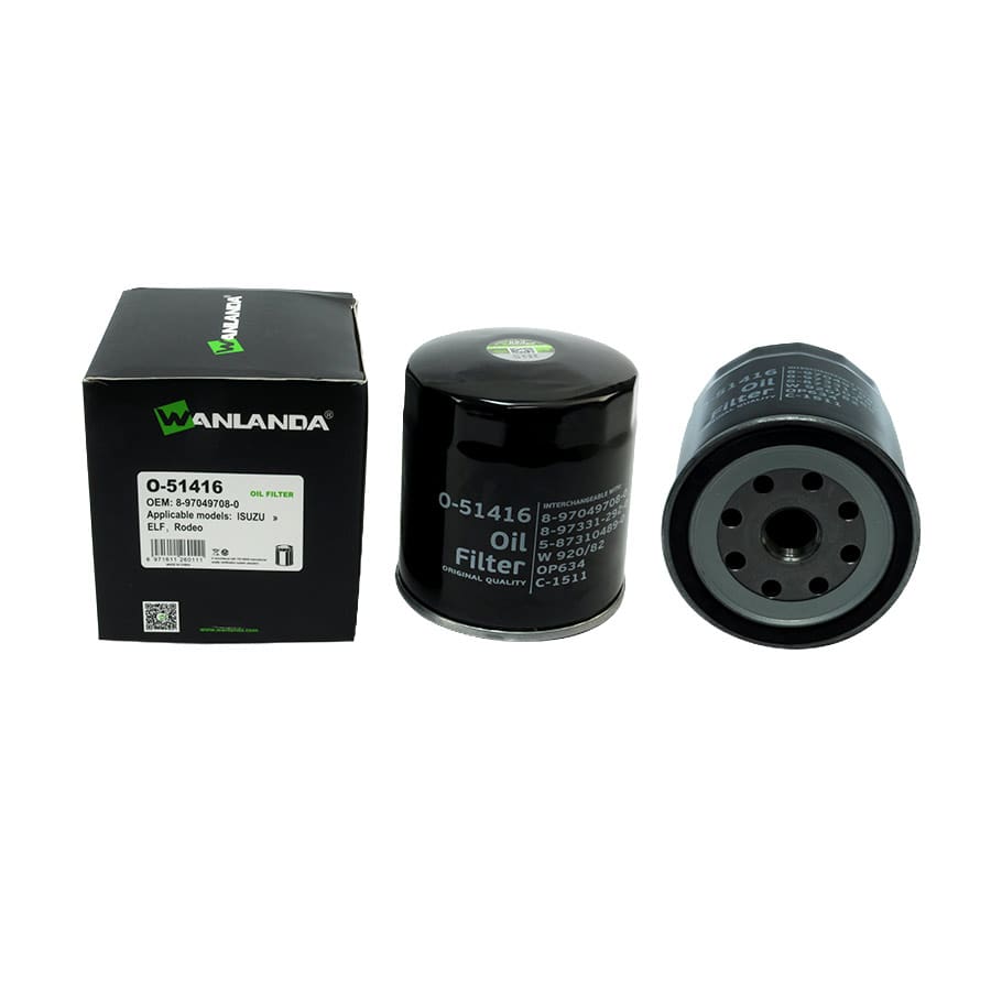 Oil Filter Isuzu 2 5 2 8 NPR Truck 3 6 Mazda 25 Seater B2500 Sailor P Up Wingle P Up O-51416 Wanlanda Oil Filter Isuzu 2 5 2 8 NPR Truck 3 6 Mazda 25 Seater B2500 Sailor P Up Wingle P Up O-51416 Wanlanda
