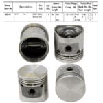 Pistons Madza 3 Ton VA E2000, T2000, 82mm SET OF 4, 0553-23-200A Toto -+.040"/1.00mm