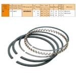 Rings Set Mazda B1600 Pickup F6 Eng., Mazda ('86-'02)  626, Mitsubishi, Toyota Charmant, 81mm, 30655 RIK -+.020"/0.50mm