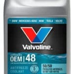 Coolant Valvoline Advanced OEM 48 Light Blue 50/50 Gallon