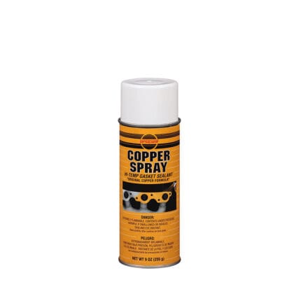 Aerosol Copper Spray Hi-Temp Gasket Sealant VERSACHEM 9oz