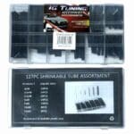 Heat Shrink Rubber Tubing Plastic Box (127pcs)