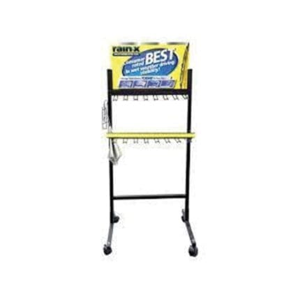 Rain-X Wiper Blade Display 2 Sided Rolling Rack