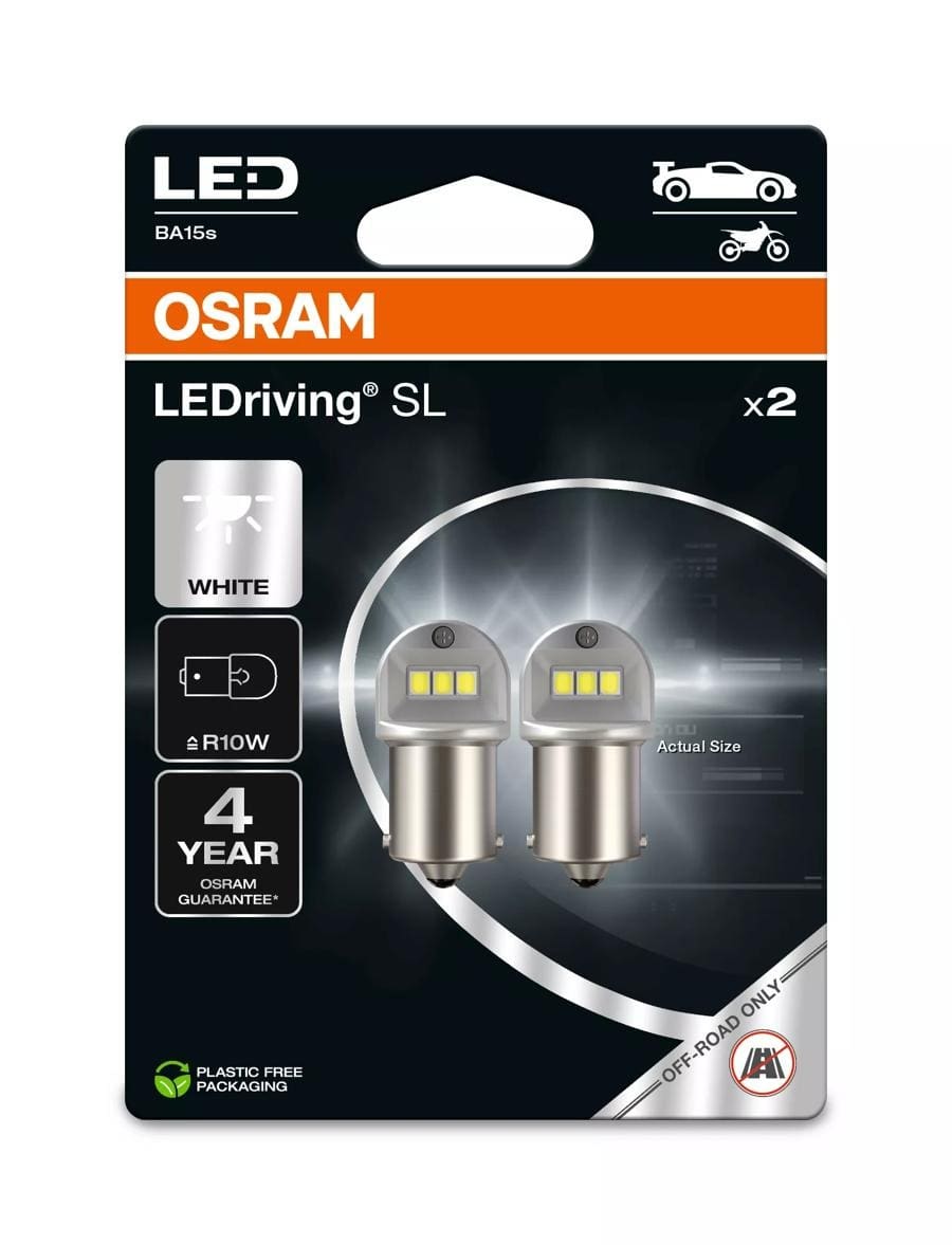 Bulb Osram LEDriving SL R10W (2PC) 5008DWP Bulb Osram LEDriving SL R10W (2PC) 5008DWP