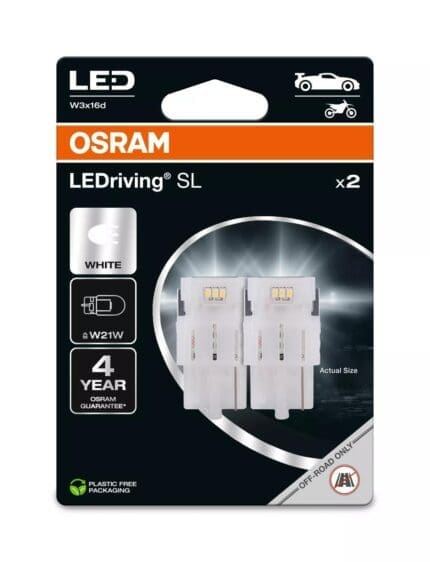 Bulb Osram LEDriving SL W21W WHITE (2PC)  7505DWP