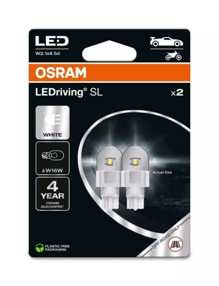 Bulb Osram LEDriving SL W16W WHITE (2PC)  921DWP