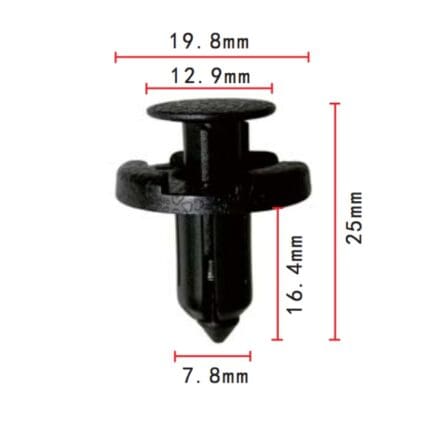 Body Clip (Bumper, Upholstery) C-888