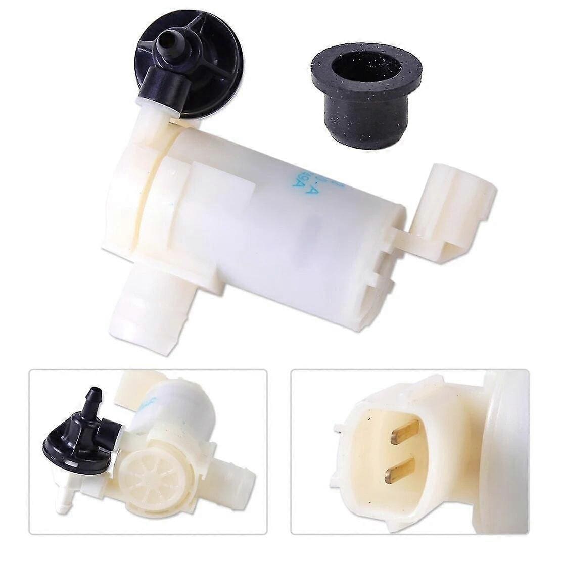 Windshield Washer Water Pump Nissan 370Z '08–'ON Z34, Caravan '12–ON E26, Latio/ Tiida '04–'12 C11, Leaf '10–'19 ZE0, Micra '14–ON K13, X-Trail T32 '13–ON, Note E12 '13–ON OSK Windshield Washer Water Pump Nissan 370Z '08–'ON Z34, Caravan '12–ON E26, Latio/ Tiida '04–'12 C11, Leaf '10–'19 ZE0, Micra '14–ON K13, X-Trail T32 '13–ON, Note E12 '13–ON OSK