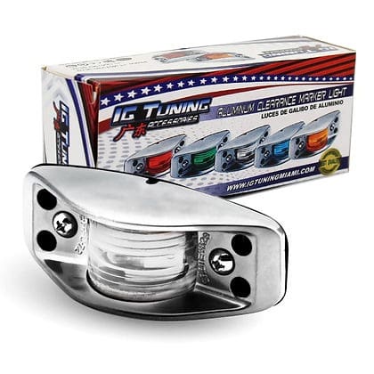 Side Marker Light Truck 6LED Clear/White IG TUNING HBC-3351-CLEAR