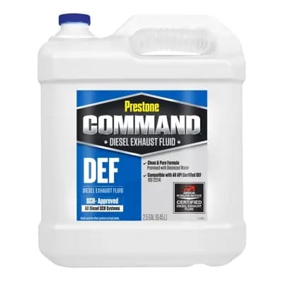 Prestone Command DEF (Diesel Exhaust Fluid) Blue 2.5Gallon (9.45L)